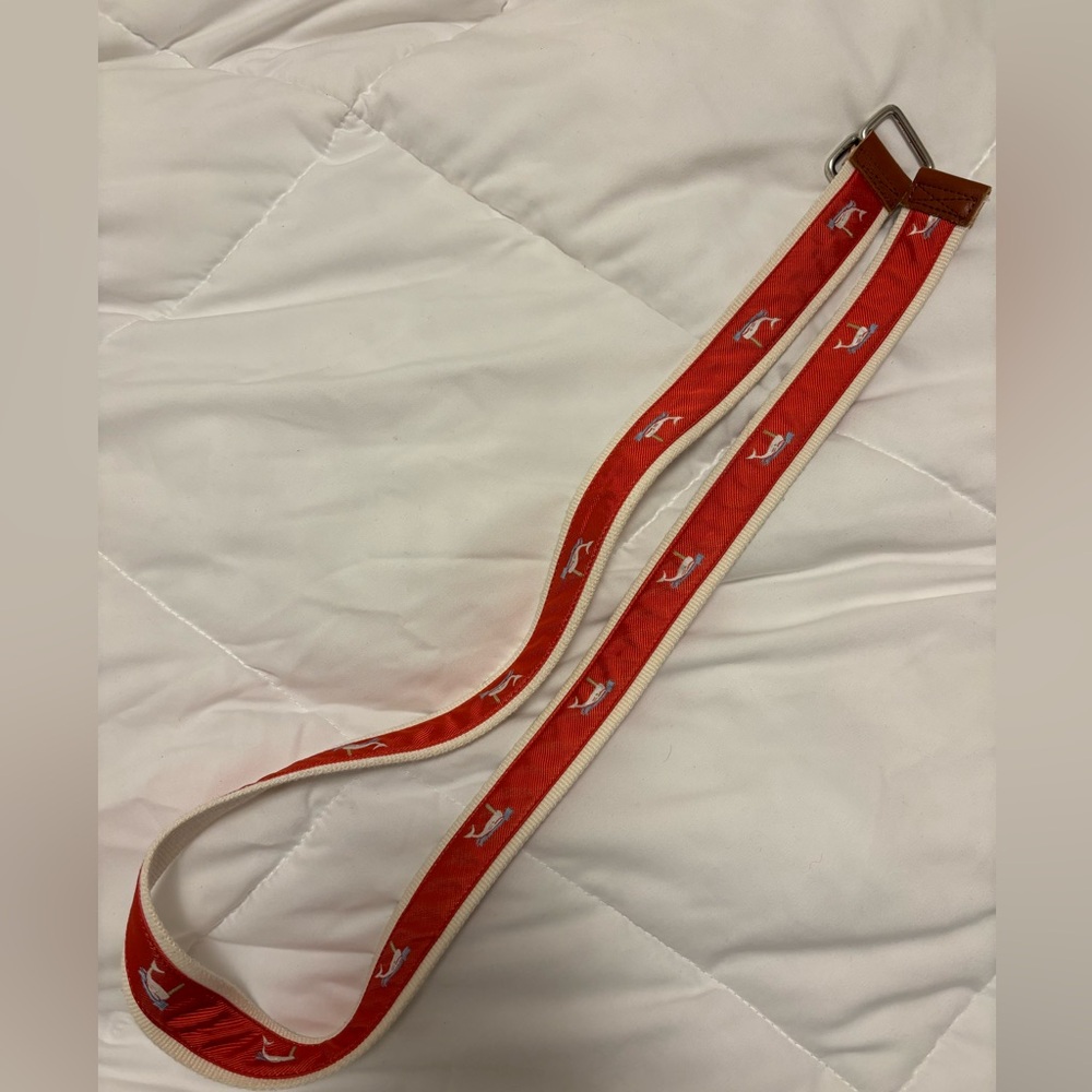 J. McLaughlin Cloth Belt with Whales